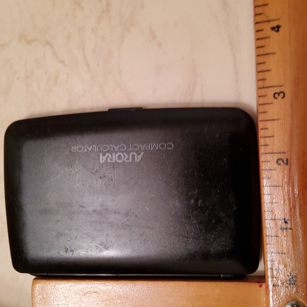 Solar Lighted Compact Electronic Calculator - Picture 6 of 7